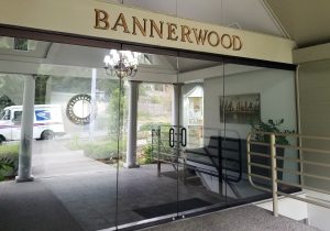 Mindworks Hypnosis & NLP office entrance at the Bannerwood building in Bellevue, Washington